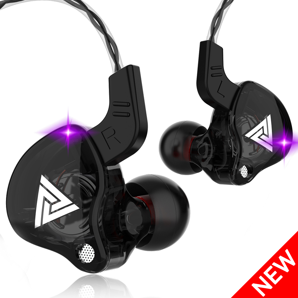 In Ear Monitors For Singers - オリジナルQkz ak6銅ドライバーHi-Fi有線スポーツヘッドセット,低音ステレオヘッドセット,音楽イヤフォン,マイク付き3.5mm,オリジナル AK9 CK3 SK5 AK8