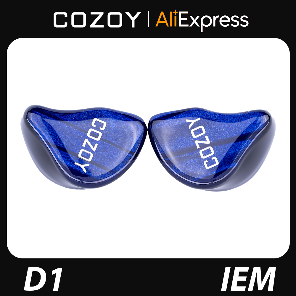 Planar Magnetic Iem Earphones - COZOY D1 IEM HIFI 10mmグラフェン振動板 デュアル磁気回路