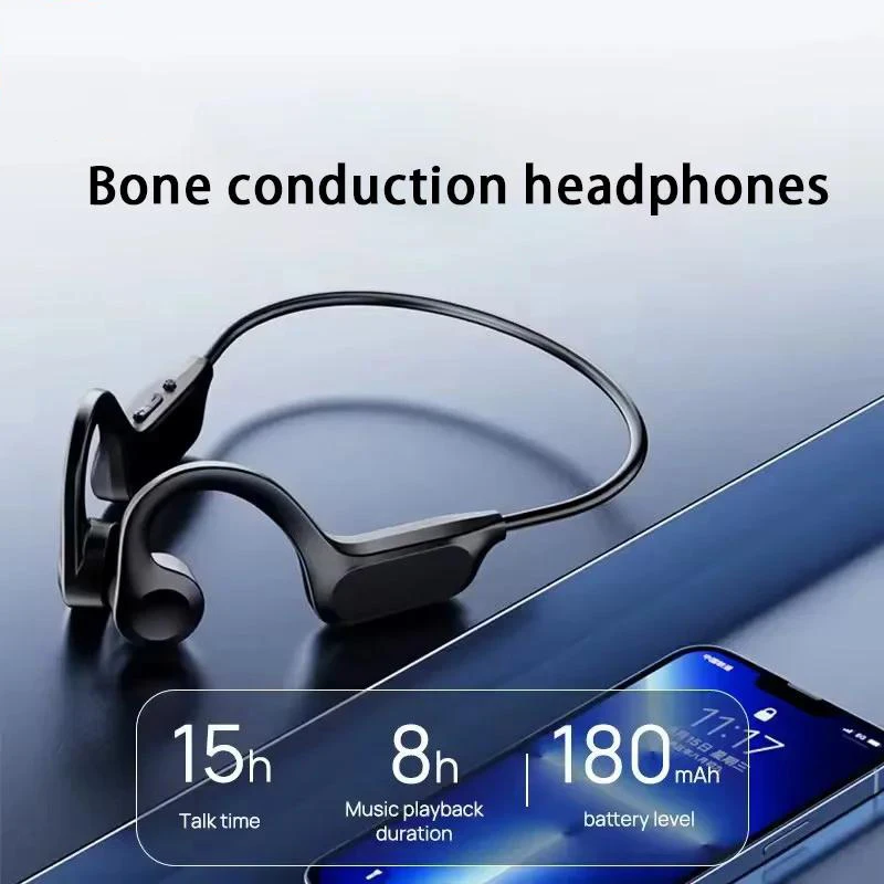 HTC ワイヤレスイヤホン、骨伝導スポーツヘッドホン、IPX - Bone Conduction Running Headphones のレビューと価格