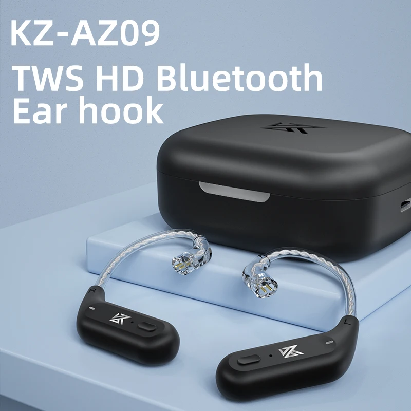 KZ AZ09 HD ブルートゥースイヤーフックヘッドセット - Planar Magnetic Iem Earphones のレビューと価格